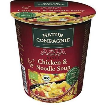 Natur Compagnie Vaso Asia Noddle con Pollo Bio 55g