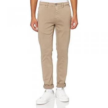 REPLAY Herren Slim Fit Hyperflex Chinohose Zeumar Beige 30/L32