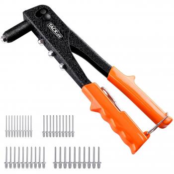 Rivettatrice Manuale con Kit Completo: HHR1A, 40 Rivetti e 4 Dadi (TACKLIFE)