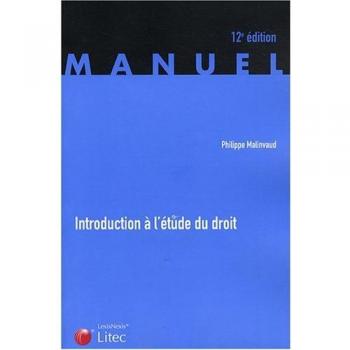 Introduction à l'étude du droit