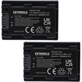 Li-Ion Akku für Sony HDR-XR520VE 650 mAh