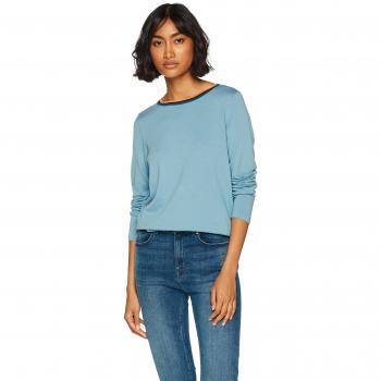 BOSS Casual Damen Pullover Idanna, Türkis, 443, Small