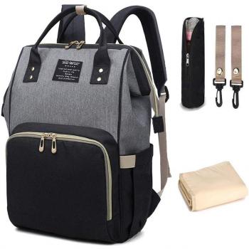 Wasserfester Reise-Rucksack mit Wickeltasche