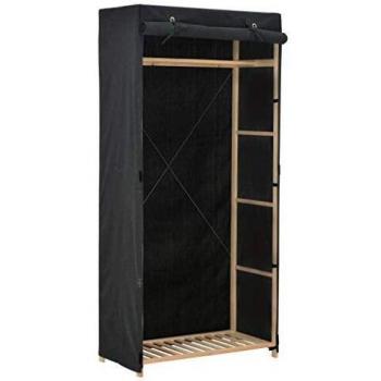 VidaXL 79x40x170 cm Wardrobe in Grey Fabric
