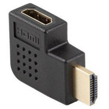 Adaptateur HDMI Lanberg AD‑HDMI‑05 Hembra à Macho Droit Angulaire – Confort