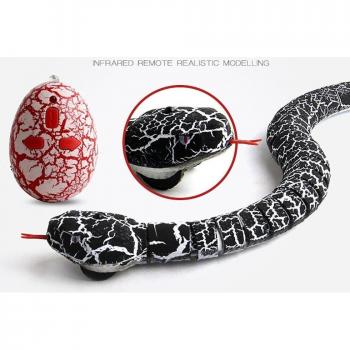 Novelty Remote Control Black Snake Toy for Kids