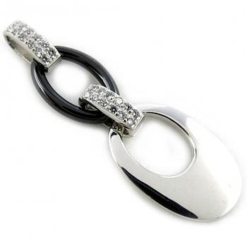 Trésor de Lily : Pendentif Sissi en Argent Noir