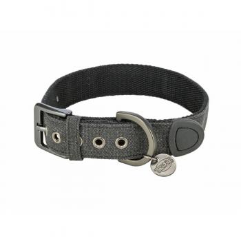 Trixie CityStyle Schwarzes Baumwollhalsband für Hunde