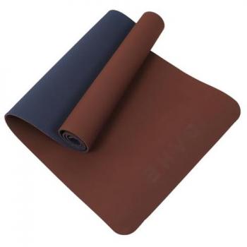 BAHE Soft Touch Umkehrbare Yogamatte XL 6mm Marron/Schwarz 183x61cm