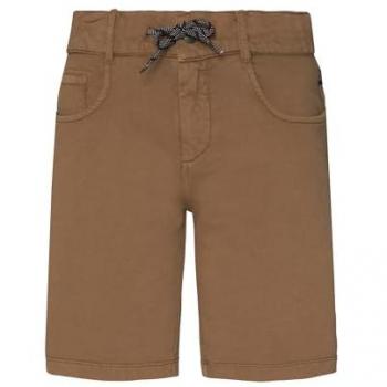 Pantaloni Corti Orlin in Cotone Marrone