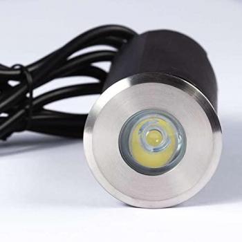 Faretto da Esterno Seppellibile 1,5 W (20 W) DC12V Bianco Giorno 6000K