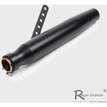 Schwarzer Auspuff für CG125 und SR400
