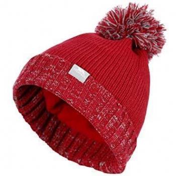 Bonnet Mixte Enfant Trespass Nefti, Rouge, Taille L