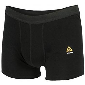 Aclima WarmWool Boxershorts Herren, Größe L, Jet Black