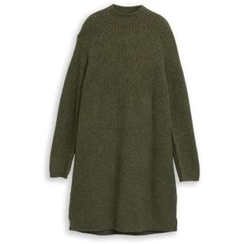 Meliertes Strickkleid mit Stehkragen von TOM TAILOR