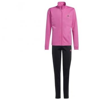 Tuta adidas Essentials Big Logo per bambina, magenta/nera, 9-10 anni