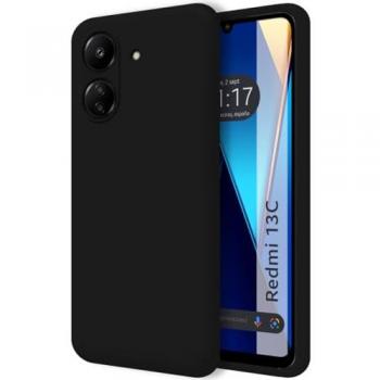Funda de Gel TPU Negra compatible con Xiaomi Redmi 13C
