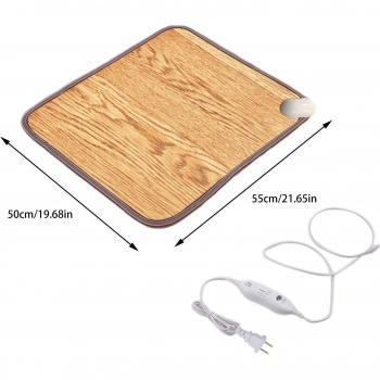 Winter Electric Heating Carpet 220V 3 Sizes Carbon Crystal Foot Mat