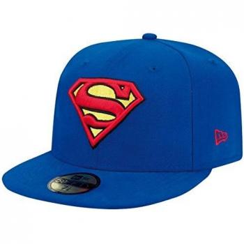 New Era Character Basic Superman Gorra Unisex Adulto 7 5/8 Blue, Red y Yellow
