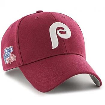 MLB SurShot MVP Kappe 47 Brand – Philadelphia Phillies – Herren, Rot