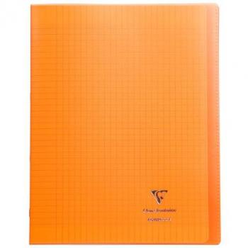 Clairefontaine Koverbook 24x32 cm, 96 pages, protection polypro orange