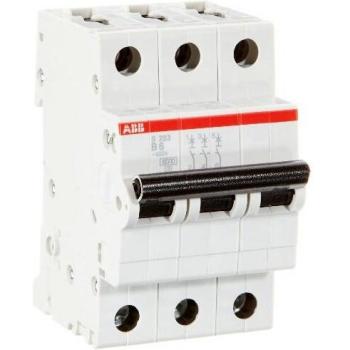 S203-B6 Circuit Breaker 3-Pole B 6 A 6 kA