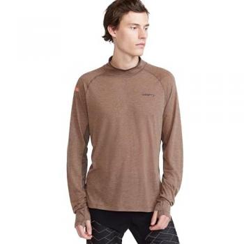 Craft Adv Subz Wool 2 Longsleeve Braun