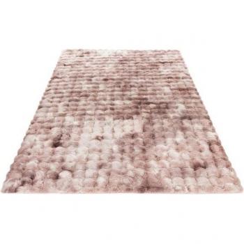Tapis Moderne à Poils Longs Sweety Rose 80x150