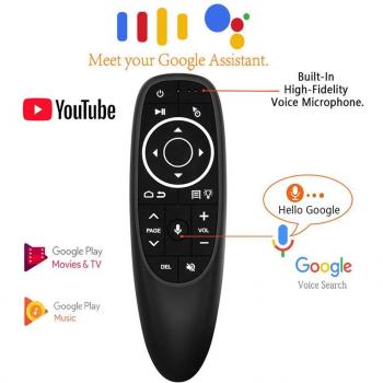 Mando G10S Pro Inalámbrico con Función de Voz y Giroscopio para TV Box