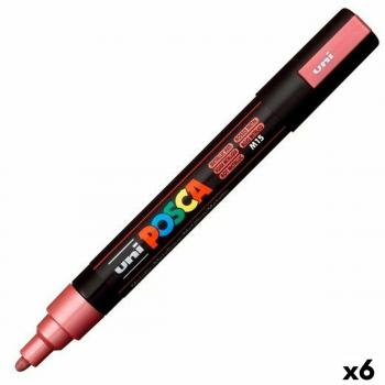 POSCA CF6 Medio Rosso Metal