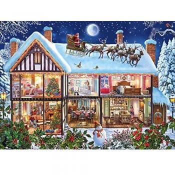 Puzzle de Navidad de Ravensburger con 100 piezas y medidas XXL