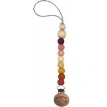 Cadena de silicona rosa de The Cotton Cloud