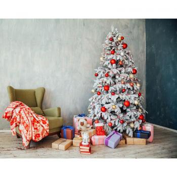 Árbol de Navidad Blanqueado Parigi 120 cm