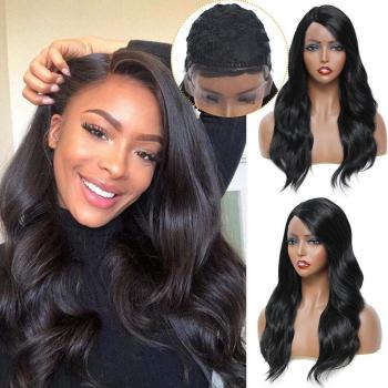 Synthetic Ombre Brown Lace Wig