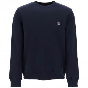 Paul Smith Men's Regular Fit Sports Stripe Zebra Sweatshirt