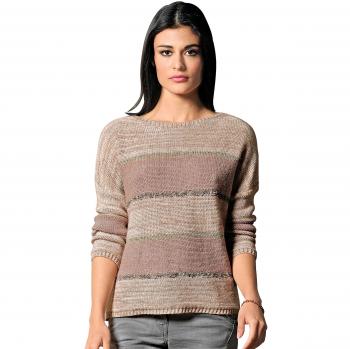 Alba Moda Damenpullover „Naturgrün – Farbharmonisch“