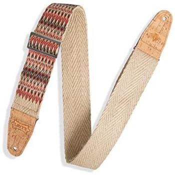Levy's Red Hemp Guitar Strap