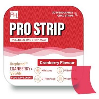 Strisce Vegane con Cranberry+, D-Mannosio e Vitamine
