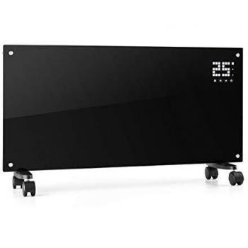 Convecteur Portable Bornholm 2000 W – Thermostat Intégré, Noir