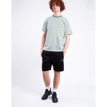 Chase Sweat Short en coton – Carhartt WIP – Noir/Gold, S (Homme)