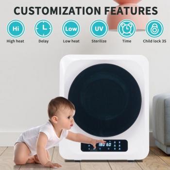 Sécheresse Zen – Aspirateur & Filtration 6‑Programmes, Protection Surchauffe, Montage Mural Blanc