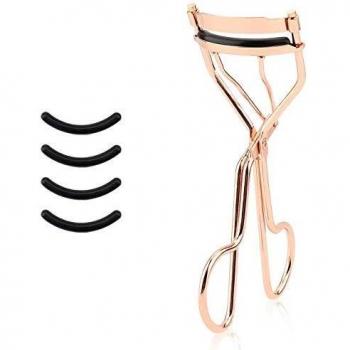 Cils Plus ATUIO – Curleur Métal Or Rose avec Accessoires