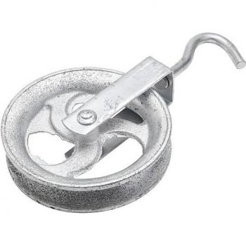 Polea de acero inoxidable para cuerda de 25 mm