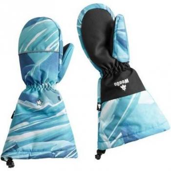 WeeDo FrostGuard “Cosmo Ice” – Blaues Kinderschutz‑Fäustling‑Set