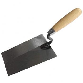 Tectool Maurer‑Kelle 160 mm – Stahl, S‑Hals, Holzkopf