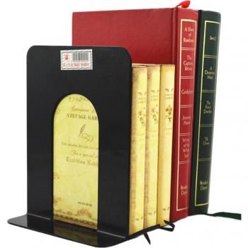 Paires de serre-livres en métal pour bibliothèque
