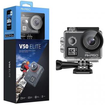 Akaso Brave 4 WiFi Action Camera 4K con custodia impermeabile