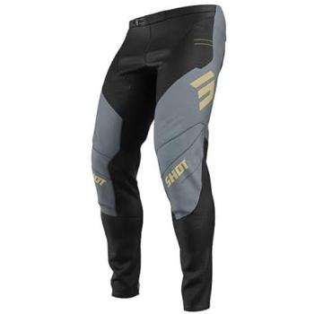 Pantaloni Moto Cross Enduro Shot Contact Shield Nero Grigio Taglia 38