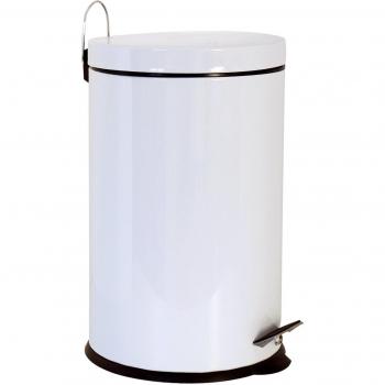MSV Cubo de Pedal 5L Blanca y Resistente
