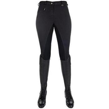 HKM wülfer X 2017, hípica para niños y mujeres, color negro, talla 13 años